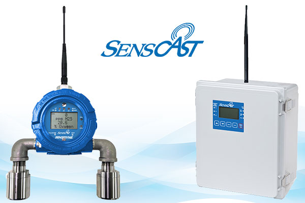 Actuator Armoedig wrijving SensCast Wireless Gas Detection | Sensidyne